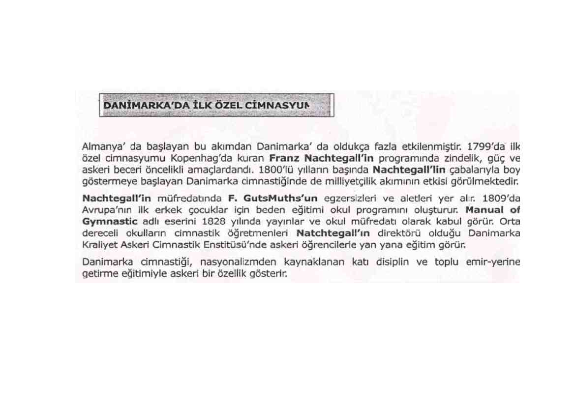 Spor Bilimi - Konu 1 