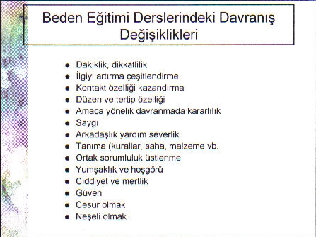 Spor Bilimi - Konu 10 