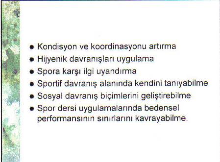 Spor Bilimi - Konu 10 