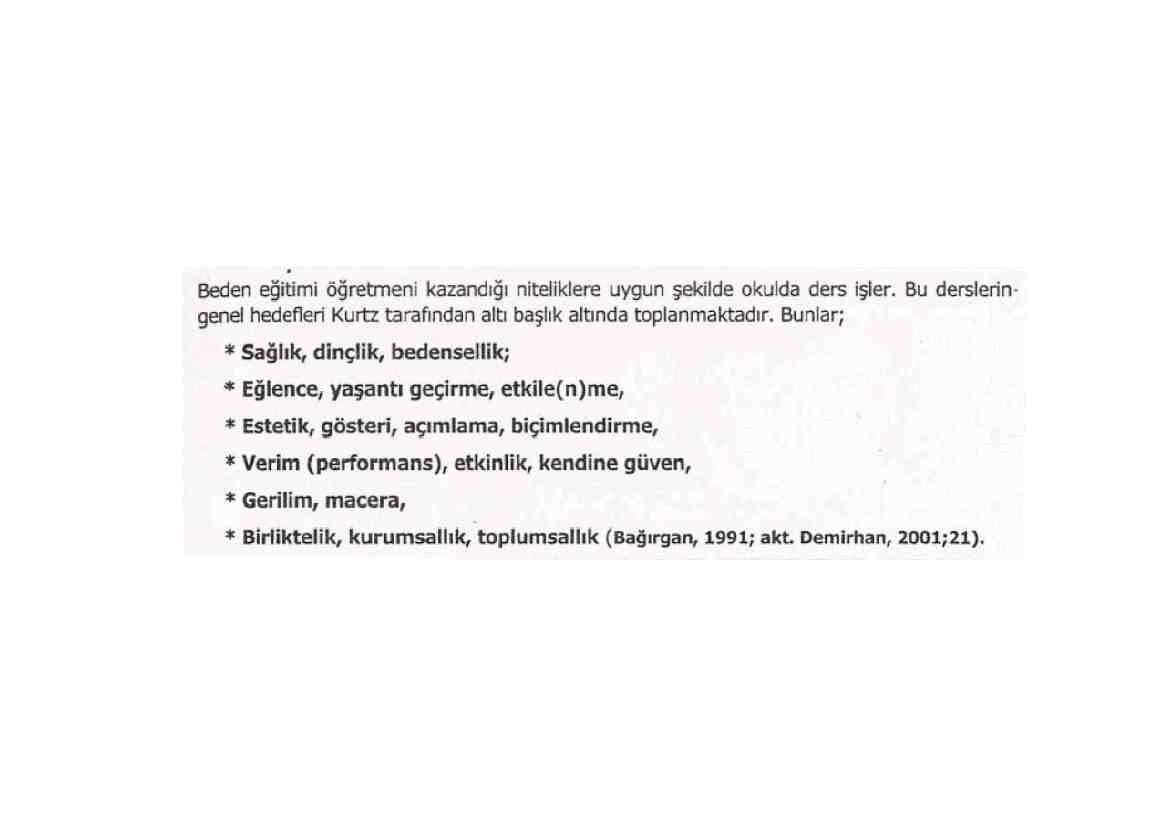 Spor Bilimi - Konu 2 