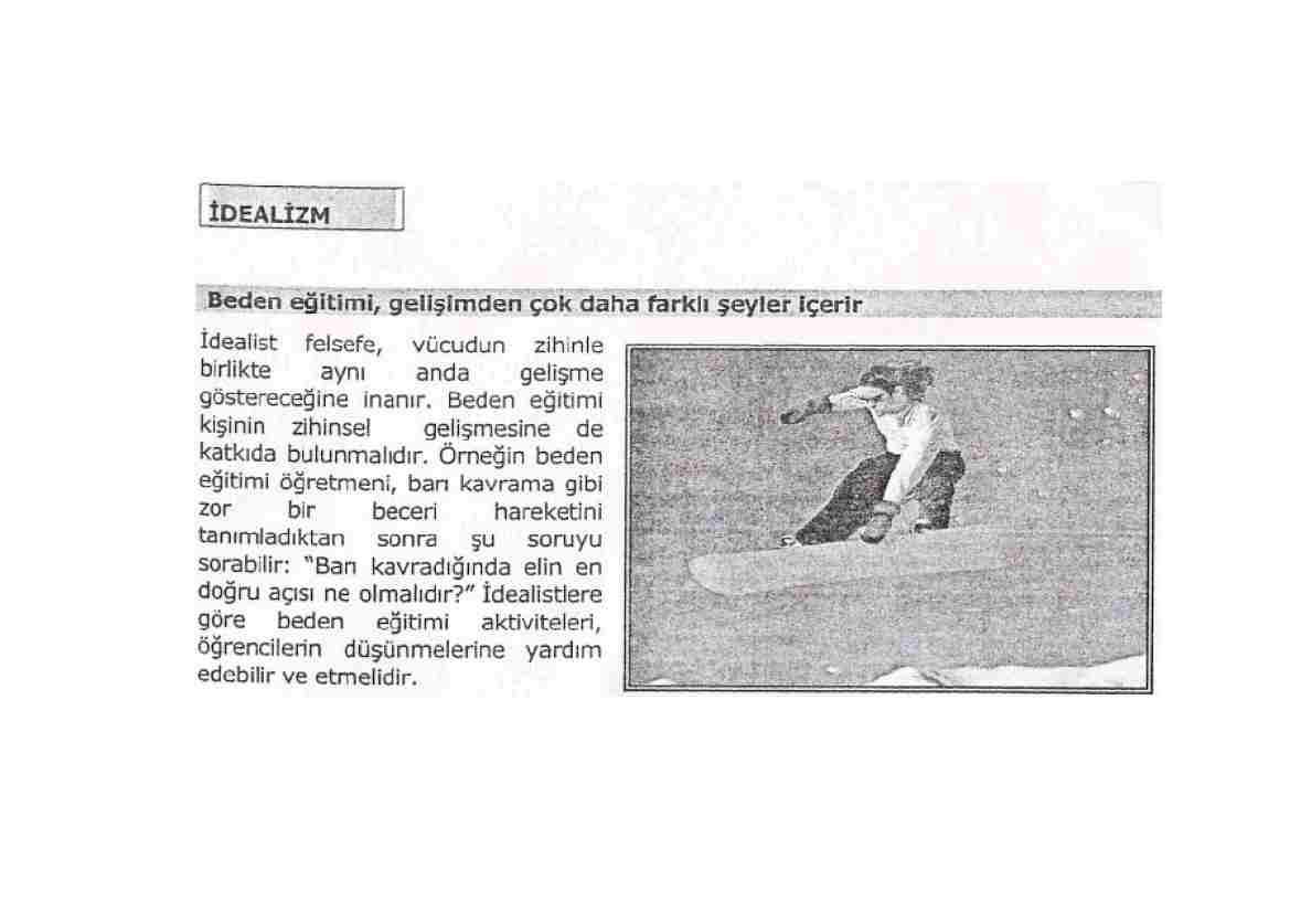 Spor Bilimi - Konu 5 