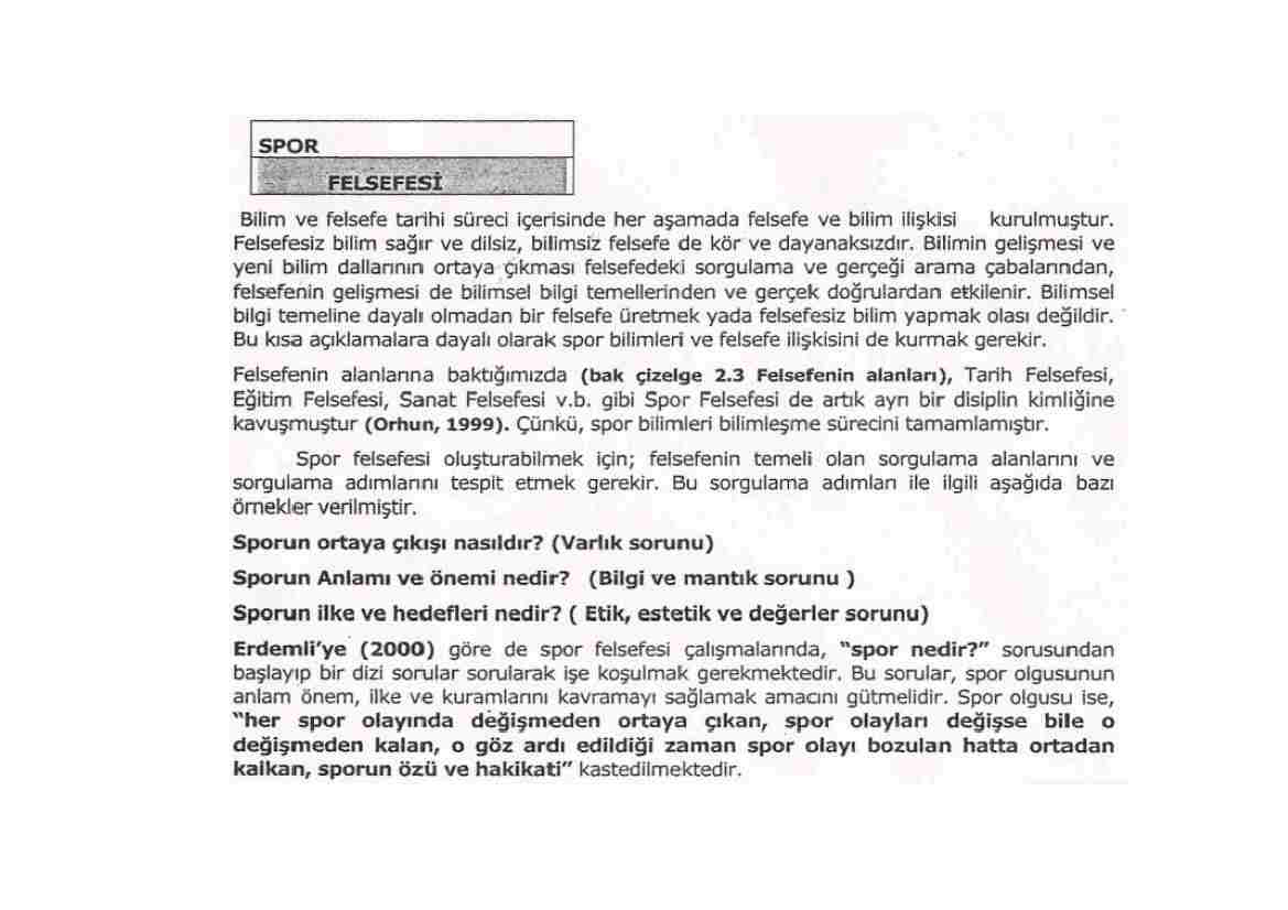 Spor Bilimi - Konu 5 