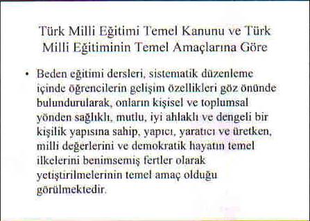 Spor Bilimi - Konu 7 