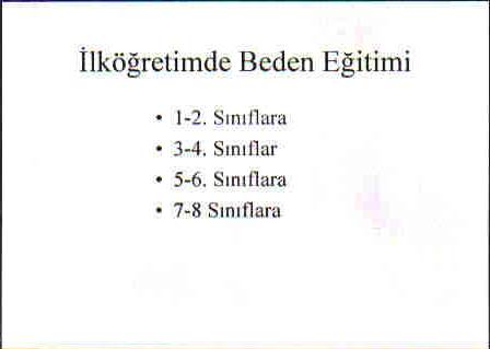 Spor Bilimi - Konu 7 