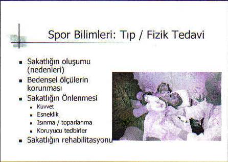 Spor Bilimi - Konu 8 