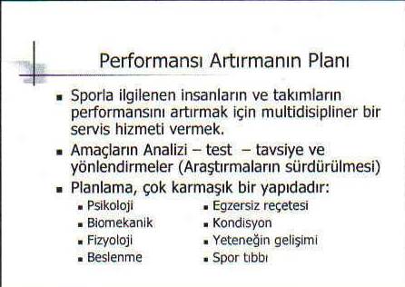 Spor Bilimi - Konu 8 
