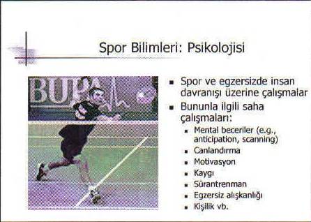 Spor Bilimi - Konu 8 