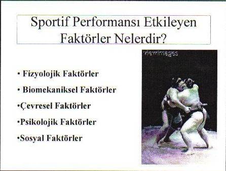 Spor Bilimi - Konu 9 